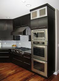 Le Meuble Pour Four Encastrable Dans La Cuisine Moderne Archzine Fr Double Oven Kitchen Kitchen Design Built In Double Ovens
