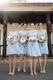 Julia And Seth S Wedding In Albuquerque New Mexico Short Bridesmaid Dresses Light Blue Bridesmaid Dresses Bridesmaid Gown