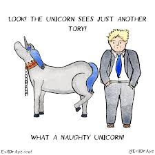 The cartoon als shows german chancellor angela merkel as batman, and french president emmanuel macron as robin, as they. Boris Johnson Kick Evil Dr Aye