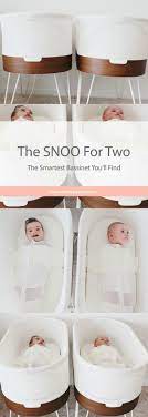 pin now the snoo for two the smartest bassinet you ll find safe sleep is huge for me and many don t realize that swings happy play bassinet kids parenting