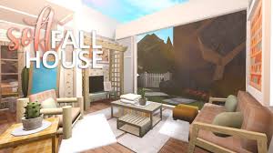 Living room ideas for bloxburg. Soft Fall House One Story Bloxburg Youtube