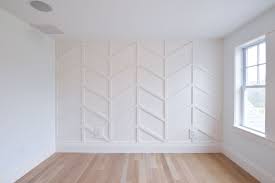 Custom Herringbone Accent Wall In 2020 Feature Wall Bedroom Accent Wall Bedroom Accent Wall