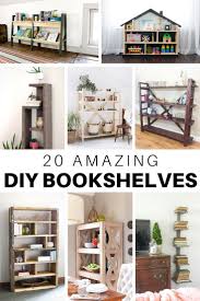 20 Amazing Diy Bookshelf Plans And Ideas Kitaplik Tasarimi Kendin Yap Ev Ve Kendin Yap Mobilya