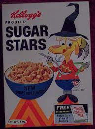 1963 Kellogg S Frosted Sugar Stars Kelloggs Retro Recipes Old Time Candy