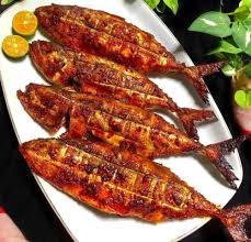 Bakar dengan api perlahan sehingga masak. Resep Ikan Bakar