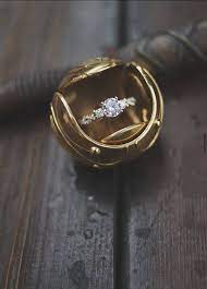 Golden Snitch Ring Box Harry Potter Jewelry Harry Potter Wedding Engagement
