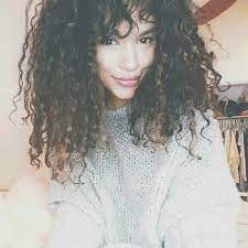 Curly Hair With Bangs Curly Hair Styles Curly Hair With Bangs Hair Styles