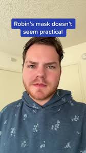 Robin Mask with White Eyes