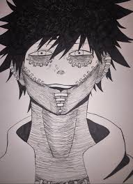 Dabi From My Hero Academia My Hero Art Humanoid Sketch