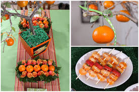 Little cutie baby shower invitations start as low as $2.35, so even if you're on a budget you can still get a unique and creative little cutie baby shower invitation! Orange Cutie Themed Baby Shower Pizzazzerie