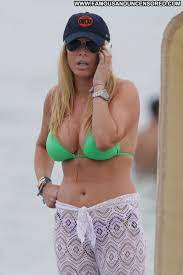 Jill Martin Posing Hot Beach Posing Hot Celebrity Big Tits Blonde Cute Hot  Bikini Celebrity Babe Tits Famous