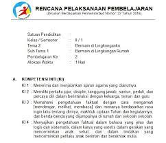 Penilaian indikator pencapaian teknik bentuk. Download Rpp Kelas 2 Sd Kurikulum 2013 Edisi Revisi 2018