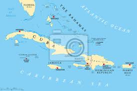 Maybe you would like to learn more about one of these? Grossere Antillen Politische Karte Karibische Inseln Kuba Jamaika Wandsticker Santo Domingo San Juan Puerto Rico Myloview De