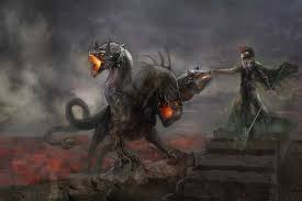 Hades And Cerberus Greek Mythology Art Hades God Art