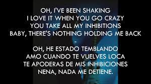 G d oh, i've been shaking bm d i love you when you go crazy a d you take all my inhibitions a d baby, there's nothing holding me back g d. There S Nothing Holding Me Back Espanol Lyrics Shawn Mendes Youtube