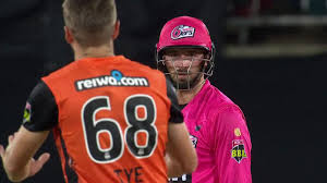 1 sydney sixers 36 pts. Bbl10 Finals Sydney Sixers James Vince Denied Century By Andrew Tye In Perth Scorchers Clash