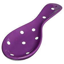 It's the most traditional, and even new ceramic. City To Cottage Handmade Purple And White Polka Dot Ceramic Kitchen Cooking Spoon Rest Pottery Utensil Holder Buy Online In Botswana At Botswana Desertcart Com Productid 95917244