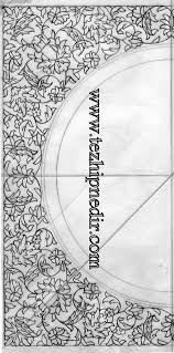 Kose Desen Ornekleri Tezhip Desenler Sanat Desen