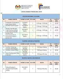 Jadual Kursus Kolej Komuniti Bandar Darulaman Kkbda Facebook