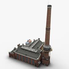 3d Old Factory Old Factory Factory Model Train Layouts