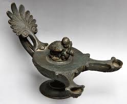 Lamp oil antique bronze and marble/tank enamelled/glass crystal. Pin On Grand Tour