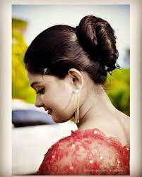 Vindhuja Vikraman Big Bun Hair Bun Hairstyles For Long Hair Girls Hairdos