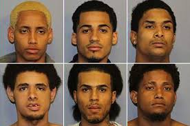 Five trinitarios gang members flash gun signs with their cuffed hands as they're sentenced to life for sickening machete murder of innocent 'junior' guzman outside a bronx. Slain Bronx Teen S Murderers Receiving Death Threats In Prison Vibe Com