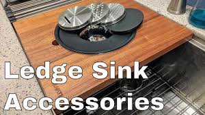 Sometimes you need to install some tools and accessories in your kitchen. Ruvati Wood Platform With Mixing Bowl And Colander Complete Set For Workstation Sinks Rva1288 Youtube