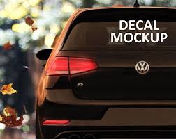 Car Decal Mockup In 2020 Custom Decals Car Decals Marketing Courses