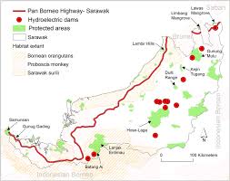 Era hasil kerja kami bersama. The Pan Borneo Highway And Hydroelectric Dams In Sarawak Penetrating Download Scientific Diagram