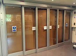 Clear or dark bronze anodized finish. Bi Part Telescopic Sliding Door Ng Automatics