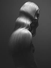 White blonde hair icy blonde long white hair dyed white hair white ombre hair silver blonde blonde color blonde balayage blonde highlights. Michal Baran Photography Black White Beauty