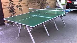 What kind of wood is used for ping pong tables? Easy Diy How To Make A Folding Ping Pong Table