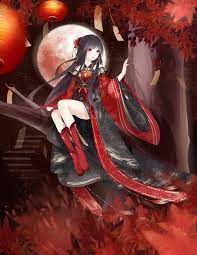 奇迹暖暖同人图插画壁纸 旧时观月 半次元 第一中文cos绘画小说社区 vetements japonais anime sombre image feerique