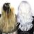 Platinum Silver White Hair