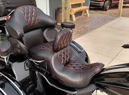 Growing up near the barber vintage motorsport museum, it comes as no surprise that anthony scott has always been intrigued by motorcycles. Does Your Motorcycle Seat Look Olson S Upholstery Tint Facebook