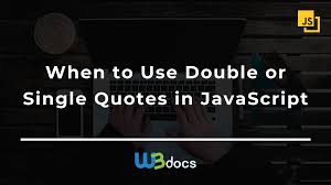 'text with ''2 single quotes togeether '' and doubl +e quotes either in pairs or in double pairs ' }, {' firstnamec' : When To Use Double Or Single Quotes In Javascript