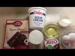 Como Modificar Pastel De Cajita Sabor Chocolate Youtube Daisy Sour Cream Sour Cream Food