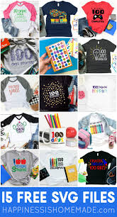 Download Easy 100 Days Of School Shirt Ideas Happiness Is Homemade
