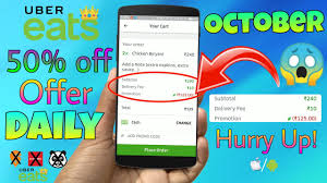 Get 50 Off On Any Food You Order On Ubereats Daily How To October 2018 Ubereats Youtube Hotdeals.com collects all the uber eats promo code uk £15, and sift through the unusable codes. get 50 off on any food you order on ubereats daily how to october 2018 ubereats