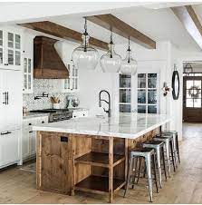 41 Rustic Farmhouse Kitchen Ideas To Make Cooking More Fun Countrykitchen Farmhouse Style Kitchen Farmhouse Kitchen Design Rustic Farmhouse Kitchen