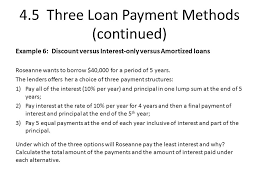 Interest only payment and monthly savings provided. Lecture Four The Time Value Of Money Pt 2 Ppt Video Online Download
