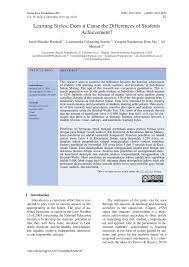 Soal dan jawaban latihan pas bahasa inggris kelas 4 sumber kunci jawaban buku modul kelas xi semester 2 halaman 153 sumber : Pdf Learning Styles Does It Cause The Differences Of Students Achievement