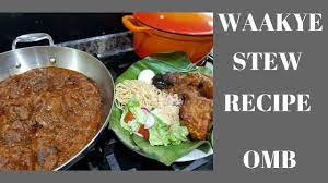 How to make street wanke stew / best delicious street foods in nigeria : How To Prepare Waakye Stew Youtube