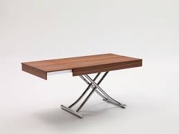 It's both a coffee table and a bed. Height Adjustable Extending Coffee Table Wood By Ozzio Design Design Studio Ozeta Wood Console Table Ikea Lack Coffee Table Coffee Table Expandable