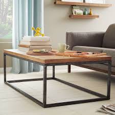 Box Frame Coffee Table Cafe Coffee Table Living Room Table Reclaimed Wood Coffee Table