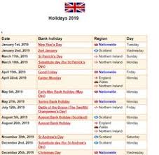 Bank holidays on saturday in november 2021. 7 Uk Holidays 2019 Bank School Public Holidays 2019 For United Kingdom Ideas Uk Holidays Calendar Printables Holiday Calendar