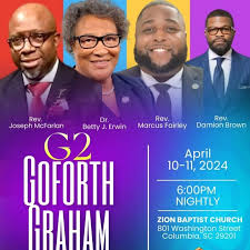 Please join us Wednesday, April 10 thru Thursday, April 11, 2024 for our  Annual Goforth/Graham Leadership Institute at 6:00 p.m. nightly. The theme  for the week is "Ministering to a Diverse Congregation."