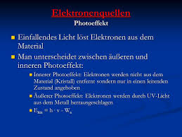 In ihnen gibt es eine energielücke, die leitungsband und valenzband voneinander trennt. Elektronenquellen Elektronenoptik Ppt Herunterladen