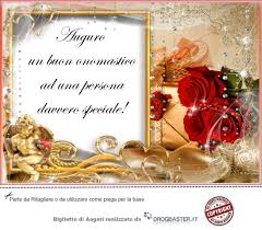 Scarica Gratis Biglietti Festa Onomastico Onomastico Buon Onomastico Biglietto